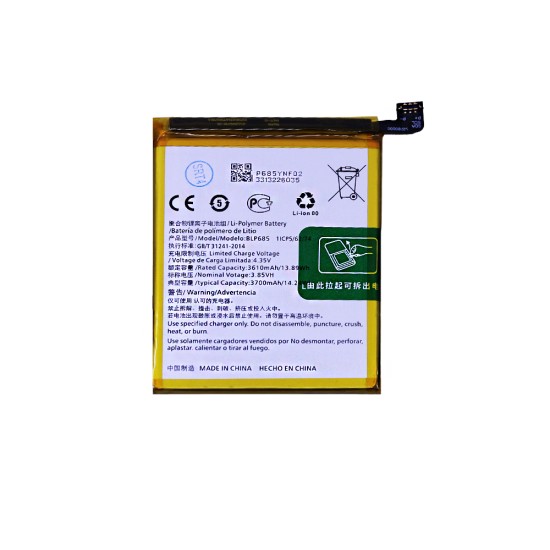 Bateria BLP685 para OnePlus 6T 3700mAh